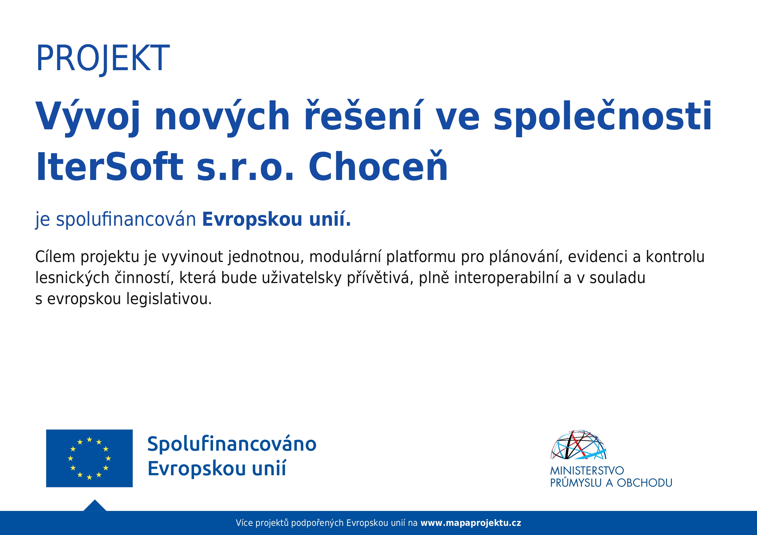 Vývoj nových řešení ve společnosti IterSoft s.r.o. Choceň